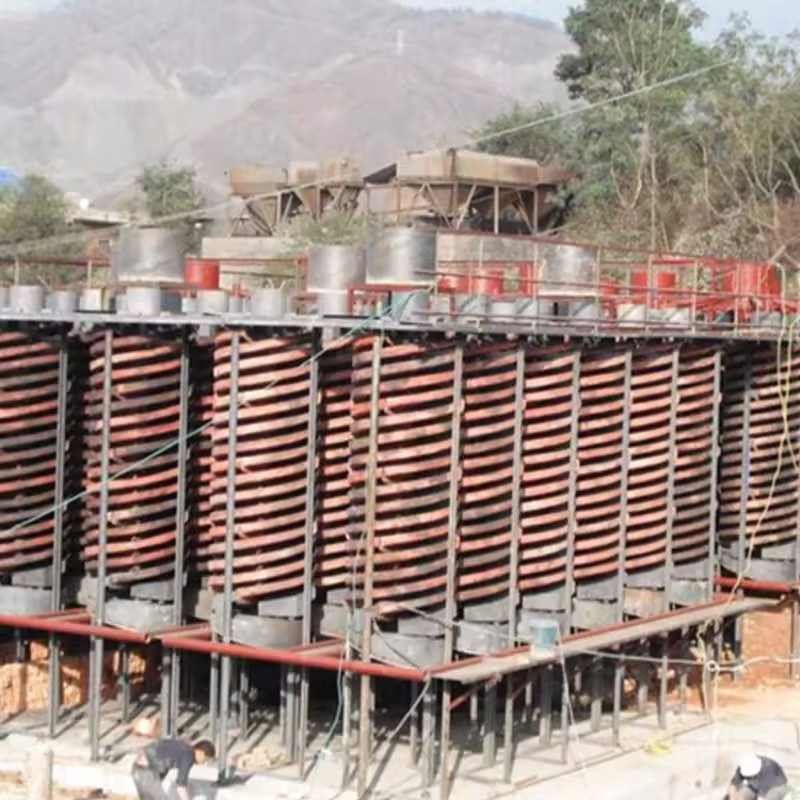 gravity spiral concentrator working principle