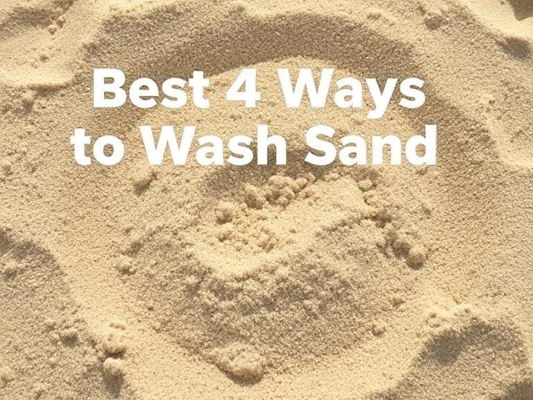 Best 4 Ways to Wash Sand – Complete Guide for 2025