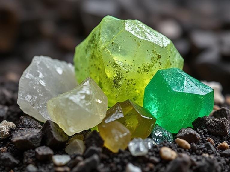 Non-metallic minerals are minerals that do not yield new products when melted