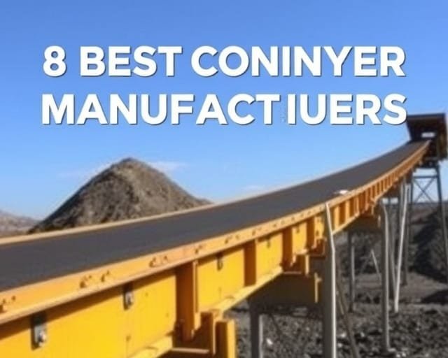 8 Best Mining Conveyor Belt Manufacturers