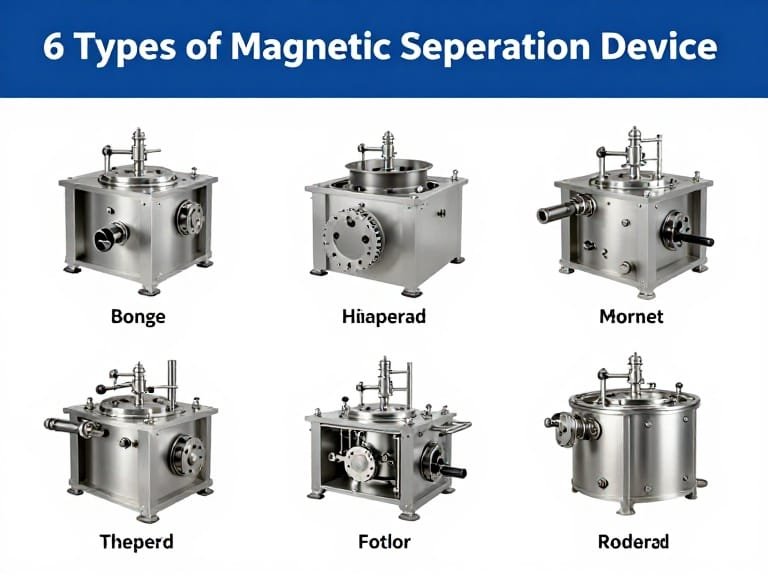 6 Types of Magnetic Separation Device