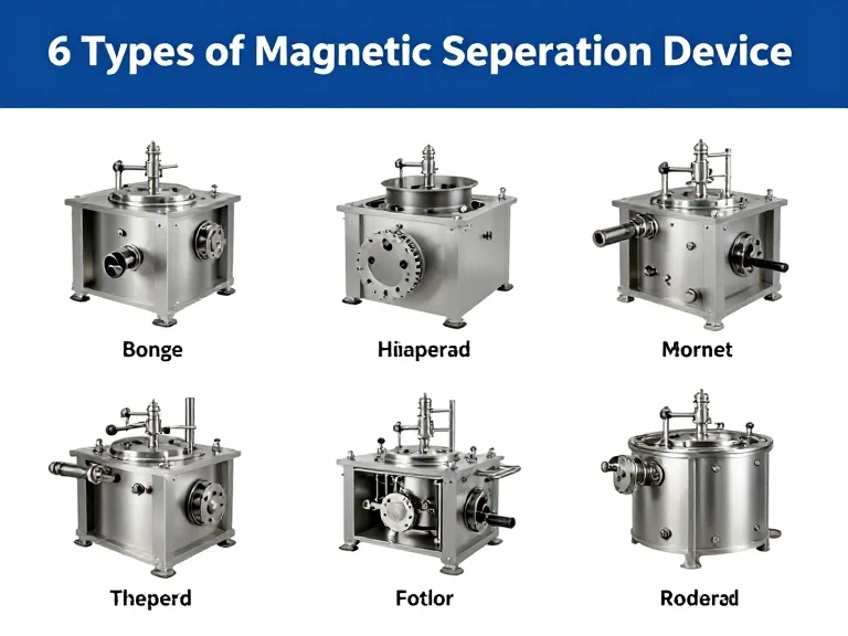 6 Types of Magnetic Separation Device