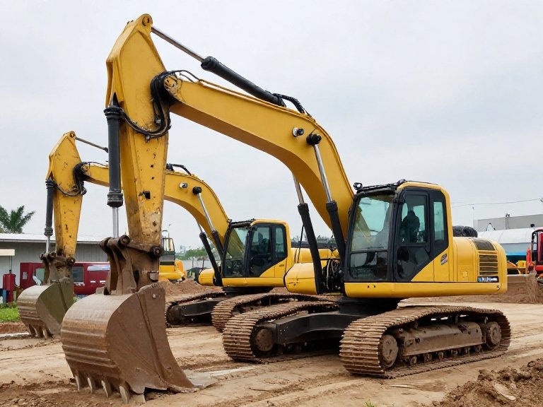 1. Hydraulic Excavators and Mining Shovels